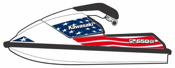 650 SX - 1989 Stars & Stripes